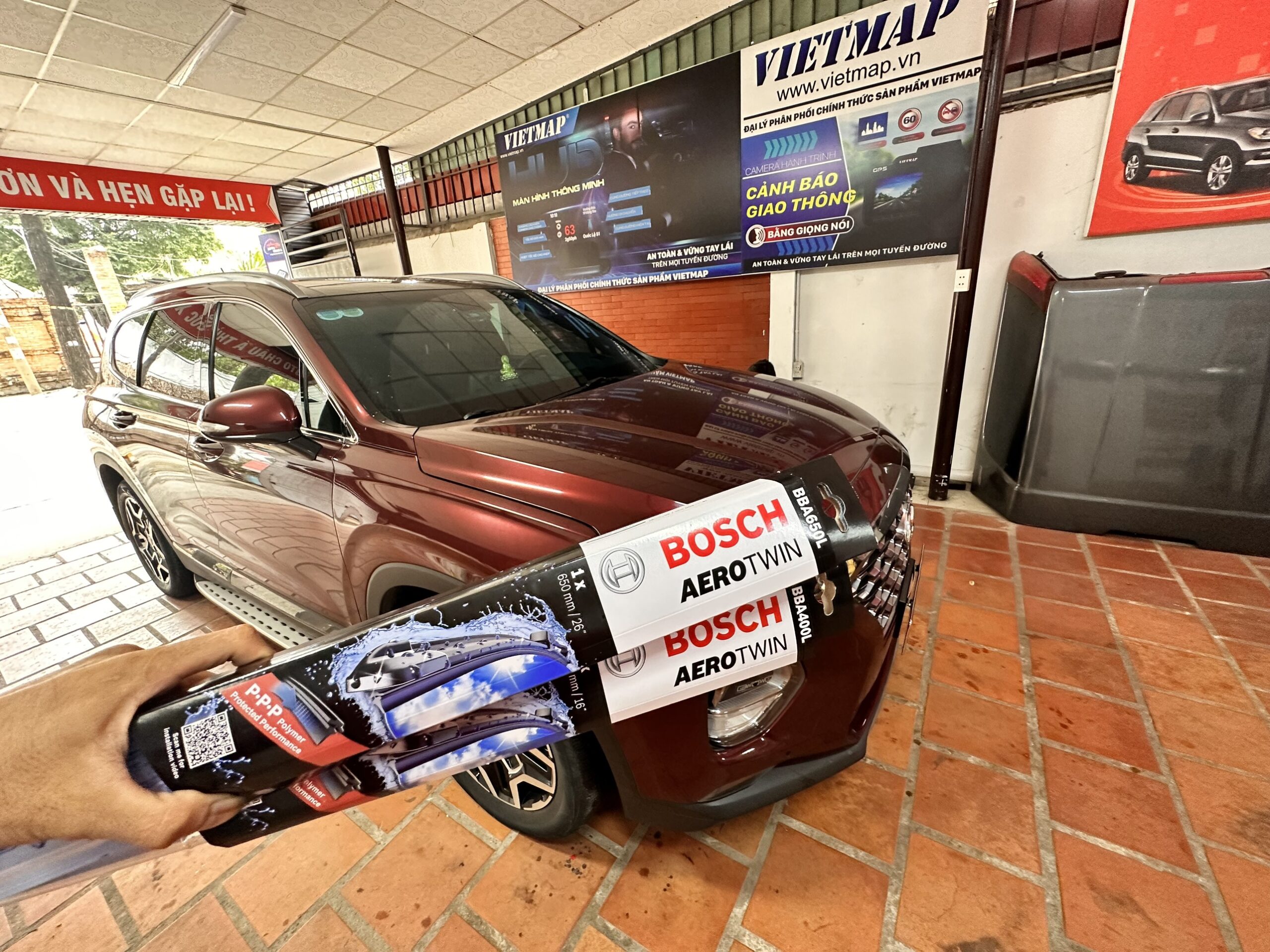 Gạt mưa AeroTwin cho xe hyundai