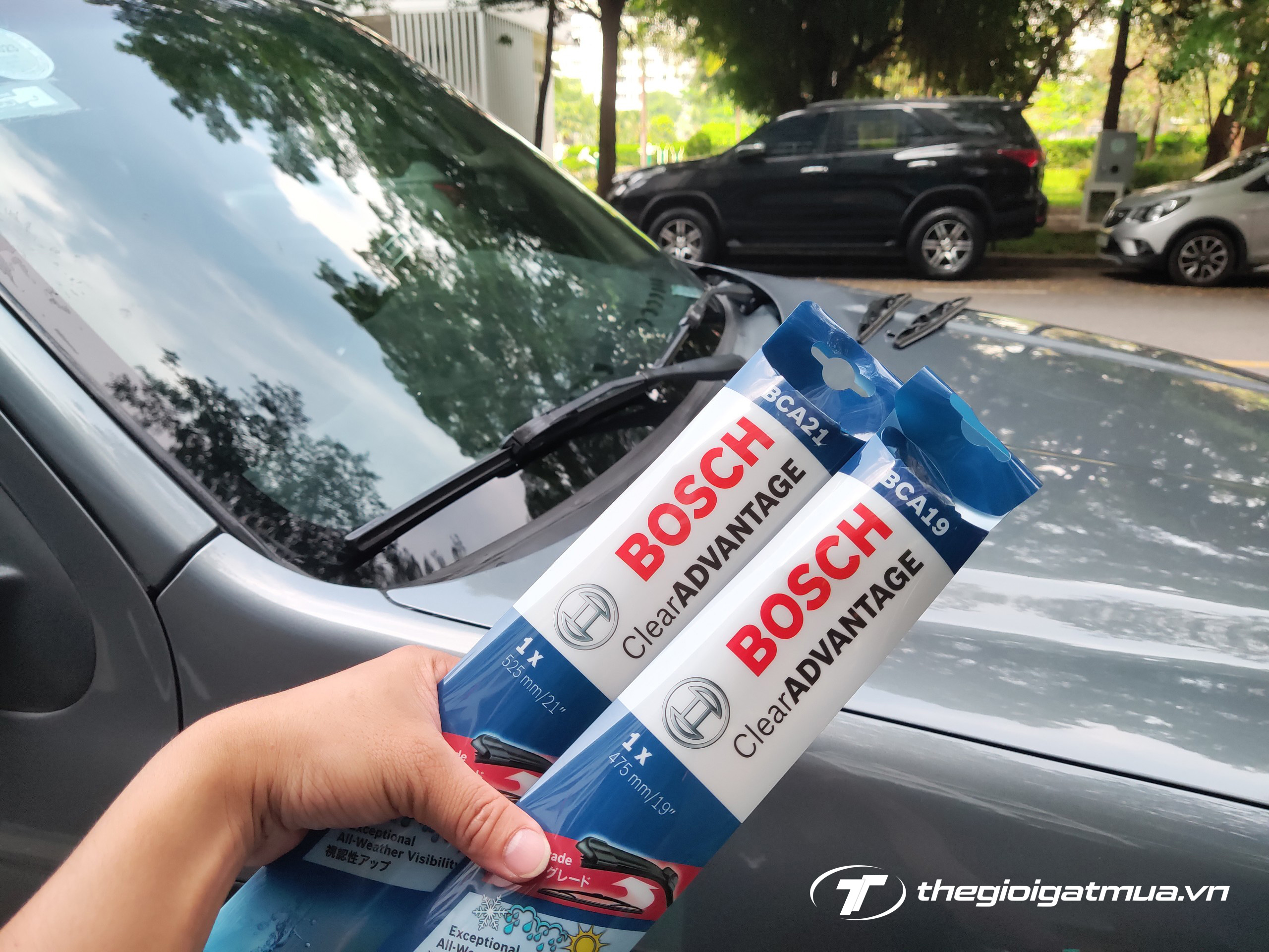 Gạt mưa Bosch Clear Advantage cho xe Ford 