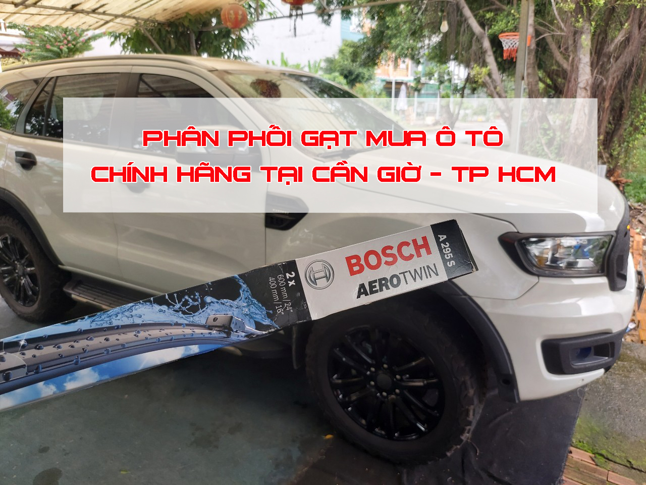 gạt mưa ô tô tại cần giờ