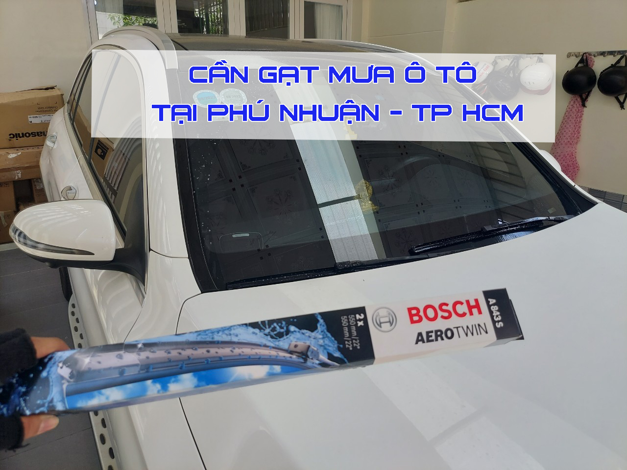 gạt mưa ô tô tại phú nhuận